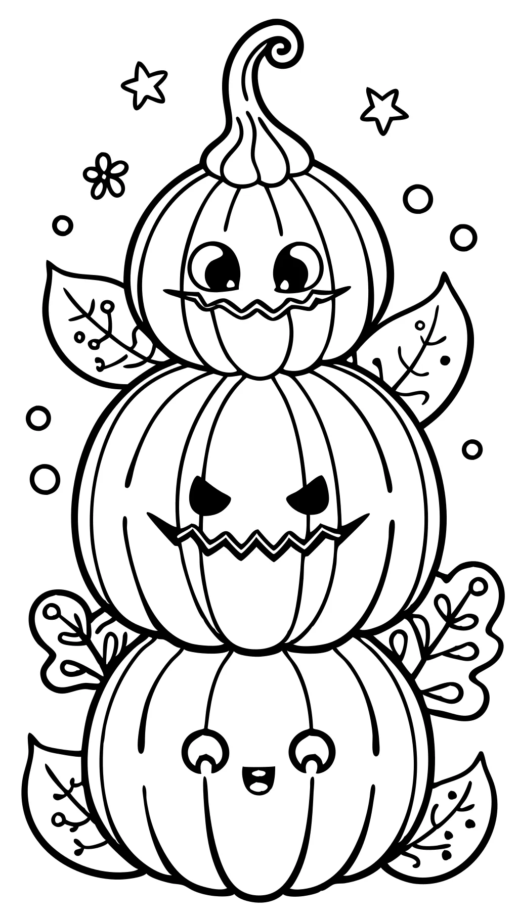 printable coloring pages pumpkins